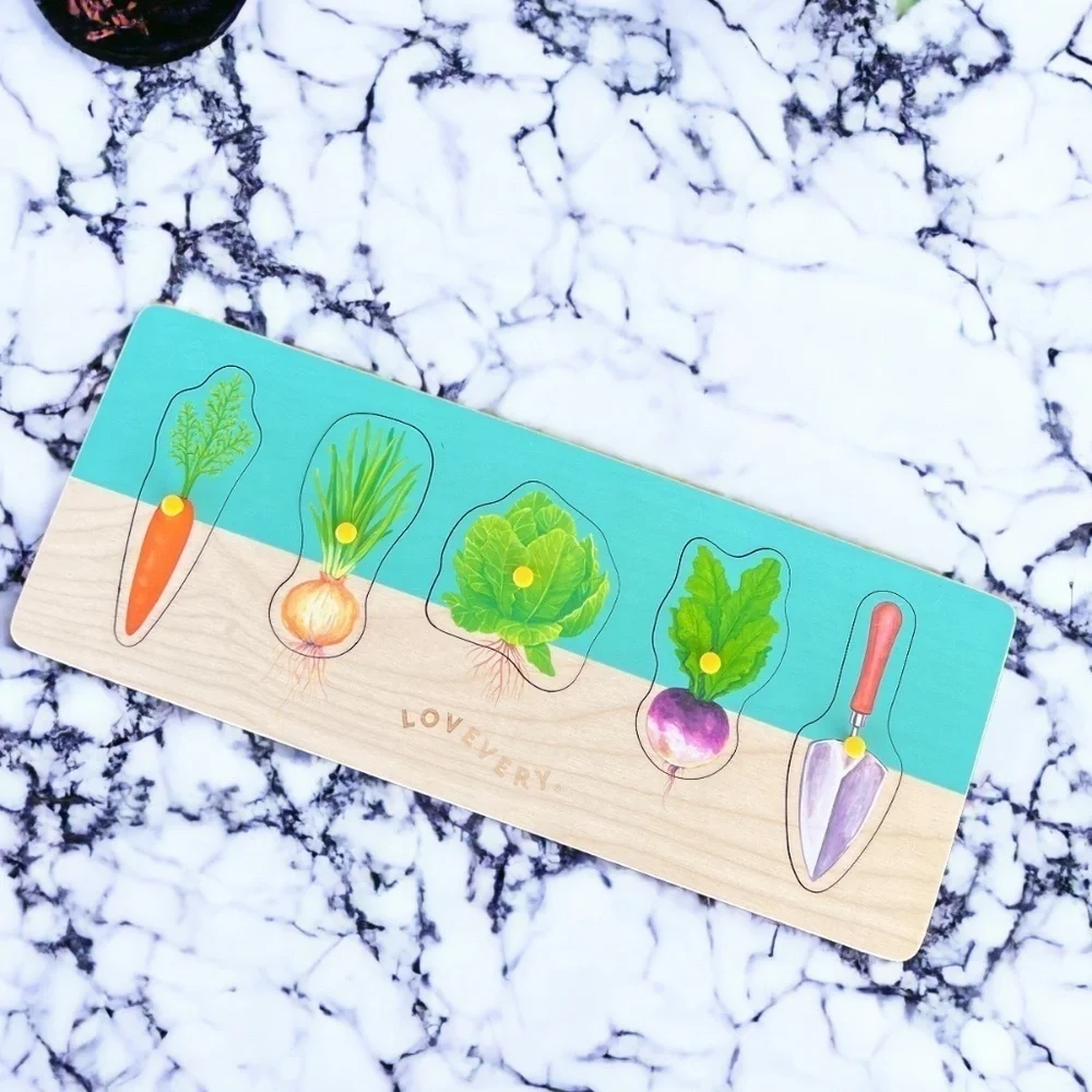 LovEvery Community Garden Puzzle form The Adventurer Play Kit Montessori
